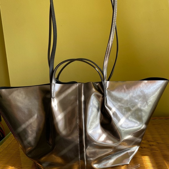 Silver Tote Bag - Picture 6 of 16